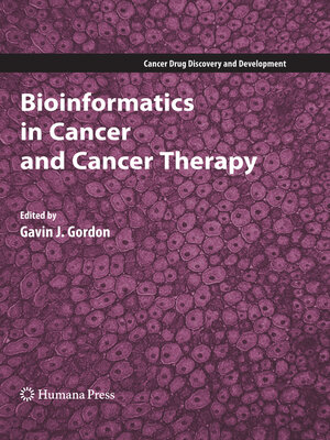 cover image of Bioinformatics in Cancer and Cancer Therapy